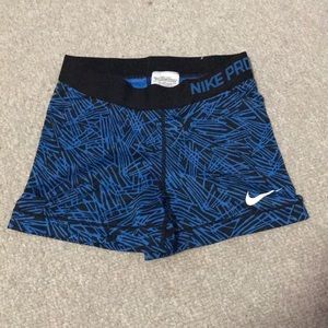 Womens Nike Pros Spandex Size Small